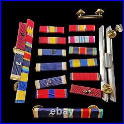 Vintage Collection 21 All Original US USA United States Military Bars/Robbins