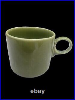 Vintage Fiesta Ironstone Turf Green Mug Fiestaware HTF