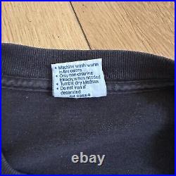 Vintage Hollywood All Over Print T-shirt Men's XL Black 1996 Single Stitch