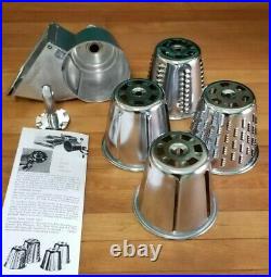 Vintage KitchenAid Hobart Rotor Slicer Shredder VR All Metal, RARE, REFURBISH
