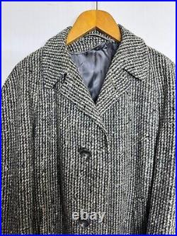 Vintage Men's Coat Raglan Sleeve handtailored Classic all worsted overcoat 46L