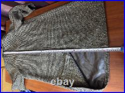 Vintage Men's Coat Raglan Sleeve handtailored Classic all worsted overcoat 46L