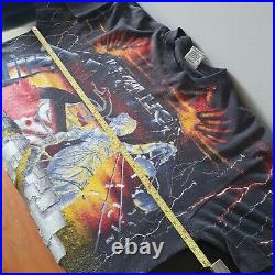 Vintage Metallica All Over Print AOP Shirt Brockum 90s (XL X-Large)
