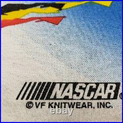 Vintage NASCAR Chase Dale Earnhardt All Over Print Goodwrench Racing T Shirt XL