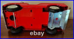 Vintage Nylint N-8200 Red Ford Bronco All Original 1960's Very Nice Condition