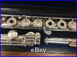 Vintage Powell Hand-made Flute, All Silver, All New Pads, Soldered T-holes