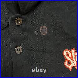 Vintage Slipknot Shirt XL 90s Black Metal Band Tee Concert Deftones Limp Bizkit