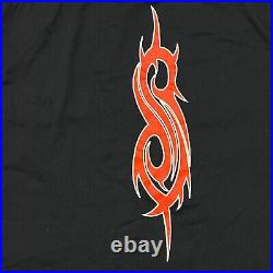 Vintage Slipknot Shirt XL 90s Black Metal Band Tee Concert Deftones Limp Bizkit
