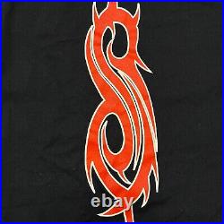 Vintage Slipknot Shirt XL 90s Black Metal Band Tee Concert Deftones Limp Bizkit