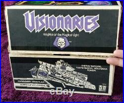 Vintage Visionaries Full Set Of All Figures & Vehicles Boxed & Moc Sealed 1987