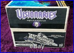 Vintage Visionaries Full Set Of All Figures & Vehicles Boxed & Moc Sealed 1987