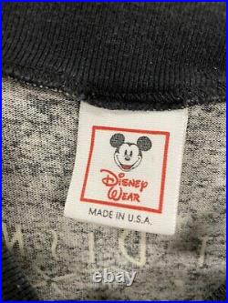 Vintage Walt Dsney Mickey Mouse Fantasia Promo All Over Print Shirt L/Xl Rare