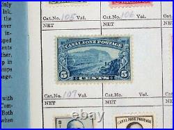 Vintg Lot of 33 Unused US CANAL ZONE POSTAGE STAMPS incl AIRMAIL & VERY EARLY