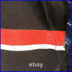 Vtg Dale Earnhardt Black Knight Lightning NASCAR All Over Print T-Shirt XL/XXL