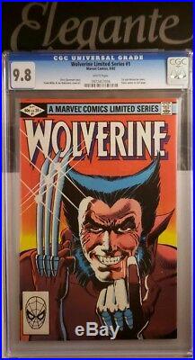 WOLVERINE limited series #1-4 ALL CGC 9.8 NM/MT FRANK MILLER
