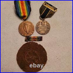 WW1 Soldier's Medals Collection-PLEASE LOOK AT ALL PICS AND READ ADD. TY
