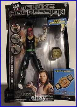 WWE Mattel Elite JAKKS Deluxe Aggression Series 21 JEFF HARDY BNIB MOC