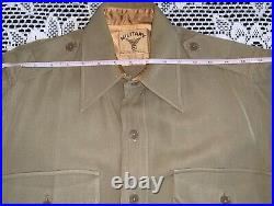 WWII United States Army Air Force Major Uniform Shirt-Trousers-Patches Original