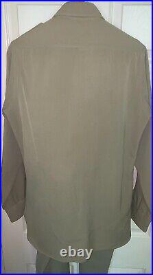 WWII United States Army Air Force Major Uniform Shirt-Trousers-Patches Original
