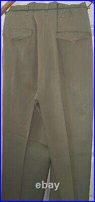 WWII United States Army Air Force Major Uniform Shirt-Trousers-Patches Original