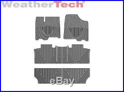 WeatherTech All-Weather Car Mats for Toyota Sienna 2013-2019 Grey