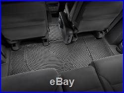 WeatherTech All-Weather Floor Mats for Honda Odyssey 2005-2010 1st 2nd 3rd Black