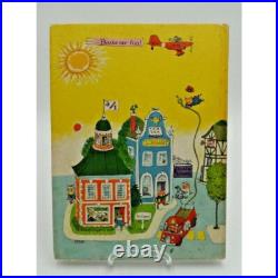 What Do People Do All Day Richard Scarry HC Book 1968 First Edition Unabridged