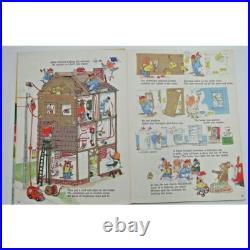 What Do People Do All Day Richard Scarry HC Book 1968 First Edition Unabridged