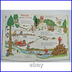 What Do People Do All Day Richard Scarry HC Book 1968 First Edition Unabridged