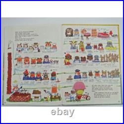 What Do People Do All Day Richard Scarry HC Book 1968 First Edition Unabridged