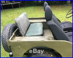 Willys Jeep, 1946 CJ2A. Drives well. Rebuilt Gearbox & Transfer Case, all welded