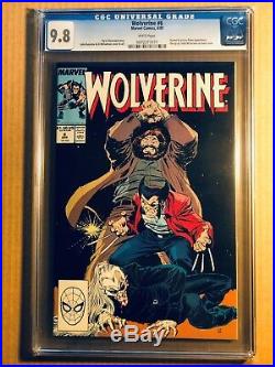 Wolverine # 1 To 10 All Cgc 9.8 & White Pages 1988 Patch Series 10 Books