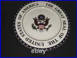 Woodmere China United States Great Seal 10 7/8 Plate With Box