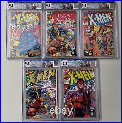 X-MEN#1 (ALL 5 COVERS) ALL CGC 9.8 NEW SLABS All Matching Custom Labels