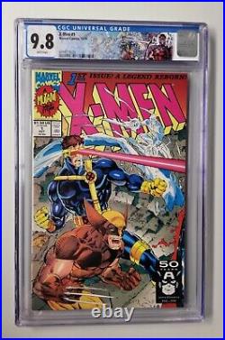 X-MEN#1 (ALL 5 COVERS) ALL CGC 9.8 NEW SLABS All Matching Custom Labels