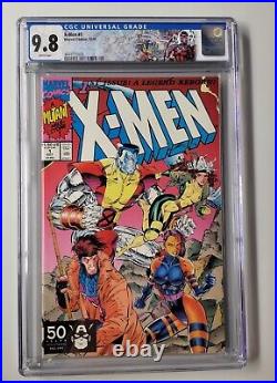 X-MEN#1 (ALL 5 COVERS) ALL CGC 9.8 NEW SLABS All Matching Custom Labels