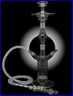 Zahrah All Glass Z70 Hookah Shisha Nargila All GLASS Hookah USA Made