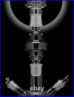 Zahrah All Glass Z70 Hookah Shisha Nargila All GLASS Hookah USA Made